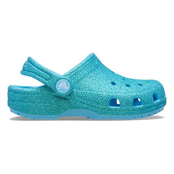 Crocs Iredescent Glitter Casual Clogs Regular 5T Glass Glitter | Scheels Sports