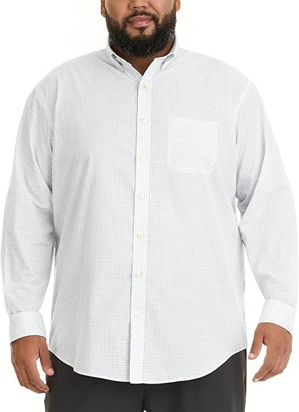 Van Heusen Mens Big and Tall Wrinkle Free Long Sleeve Button Down ShirtButton Down Shirt | Amazon (CA)