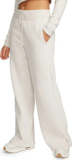 Sportswear Phoenix Plush High Waist Wide Leg Fleece Pants | Nordstrom
