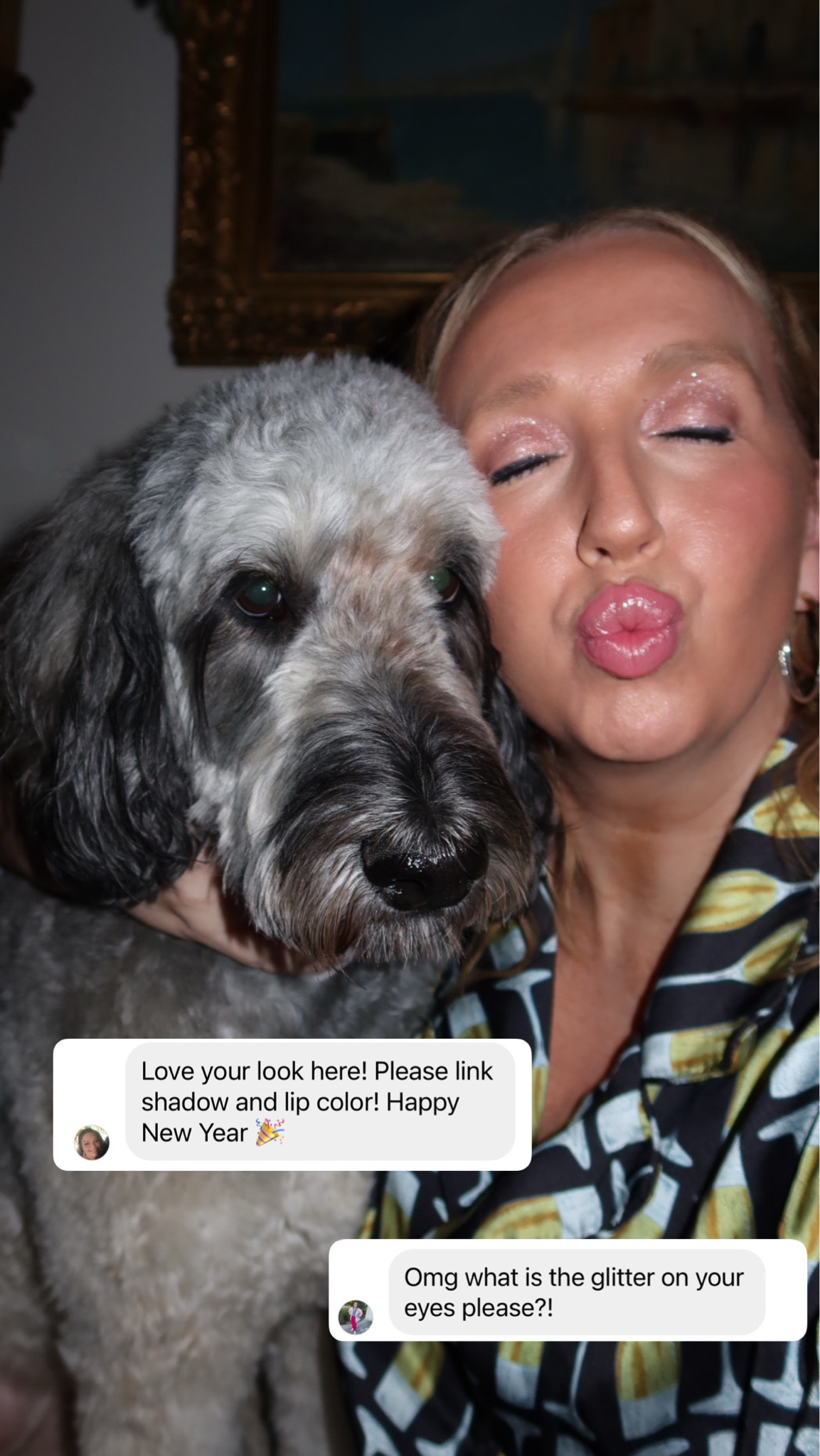 Makeup look linked here!