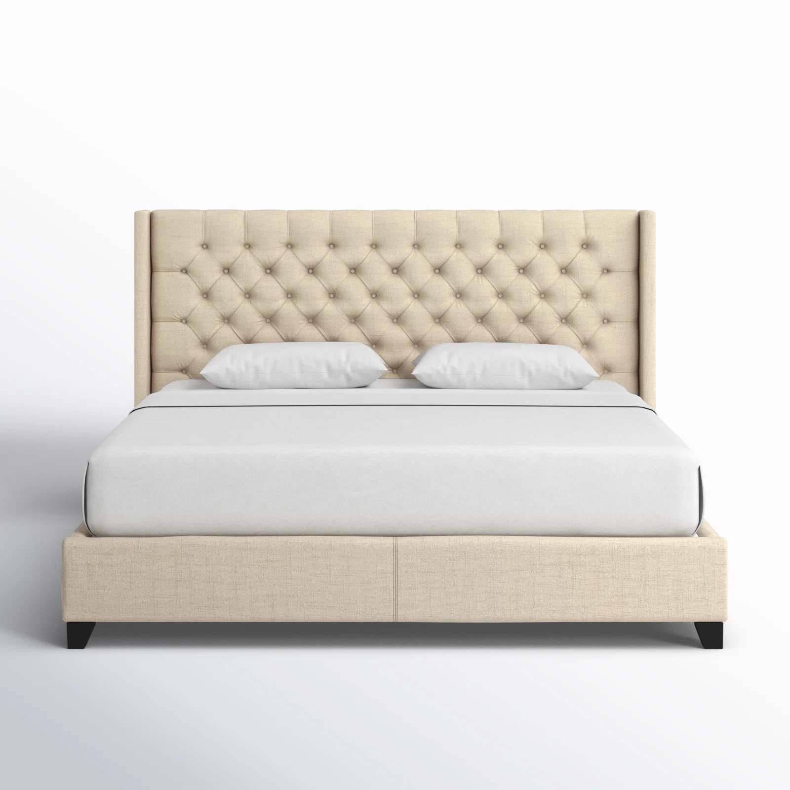 Kaster Upholstered Wingback Bed | Joss & Main