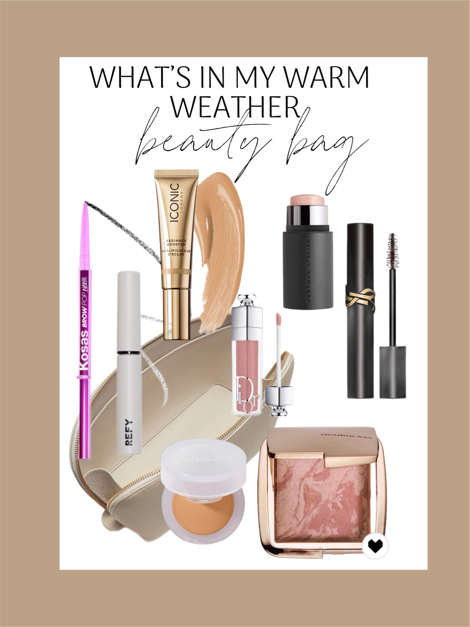 What’s in my makeup bag | summer edition 

#LTKbeauty #LTKxSephora #LTKsalealert