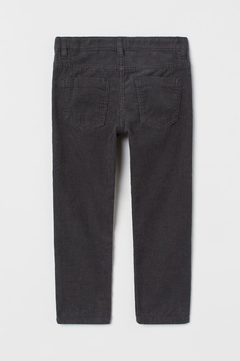 Slim Fit Corduroy Pants | H&M (US)