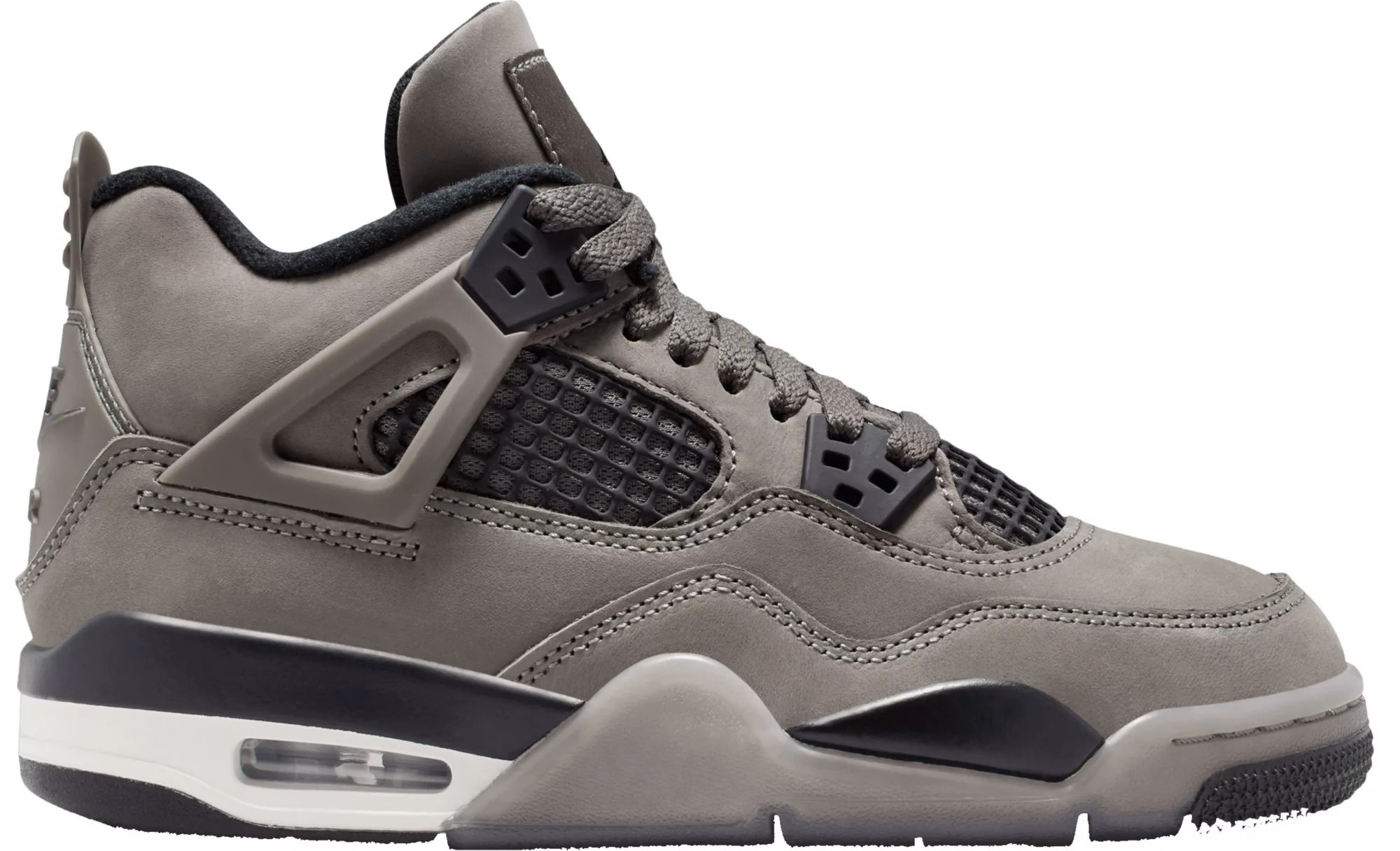 Air Jordan Kids' Grade School 4 Retro Basketball Shoes, Black/Brown | DICK'S Sporting Goods