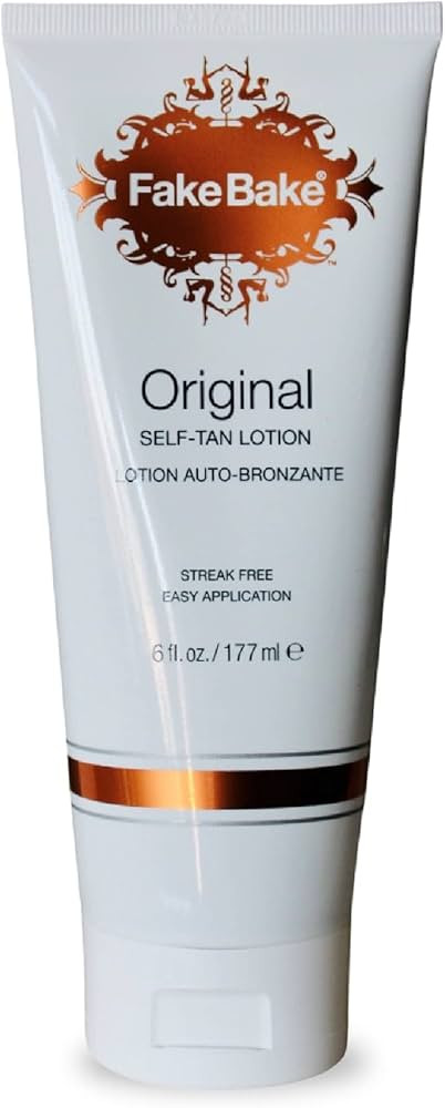 Fake Bake Original Self-Tanning Lotion Lasting Natural Looking Sunless Tanner For All Skin Tones ... | Amazon (US)