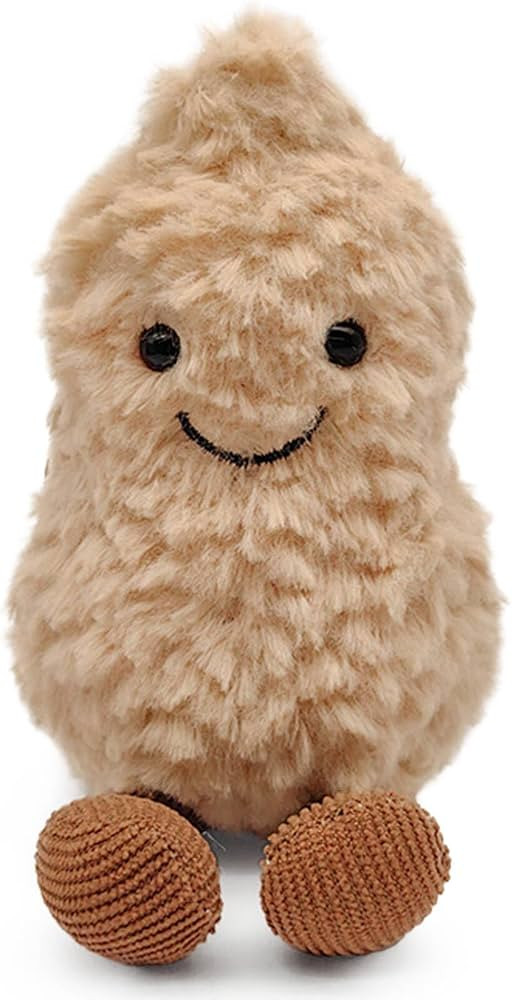 Peanut Plush Figure Toys Cute Stuffed Toys Amuseable Peanut Soft Plushies Huggable Design & Fun G... | Amazon (US)