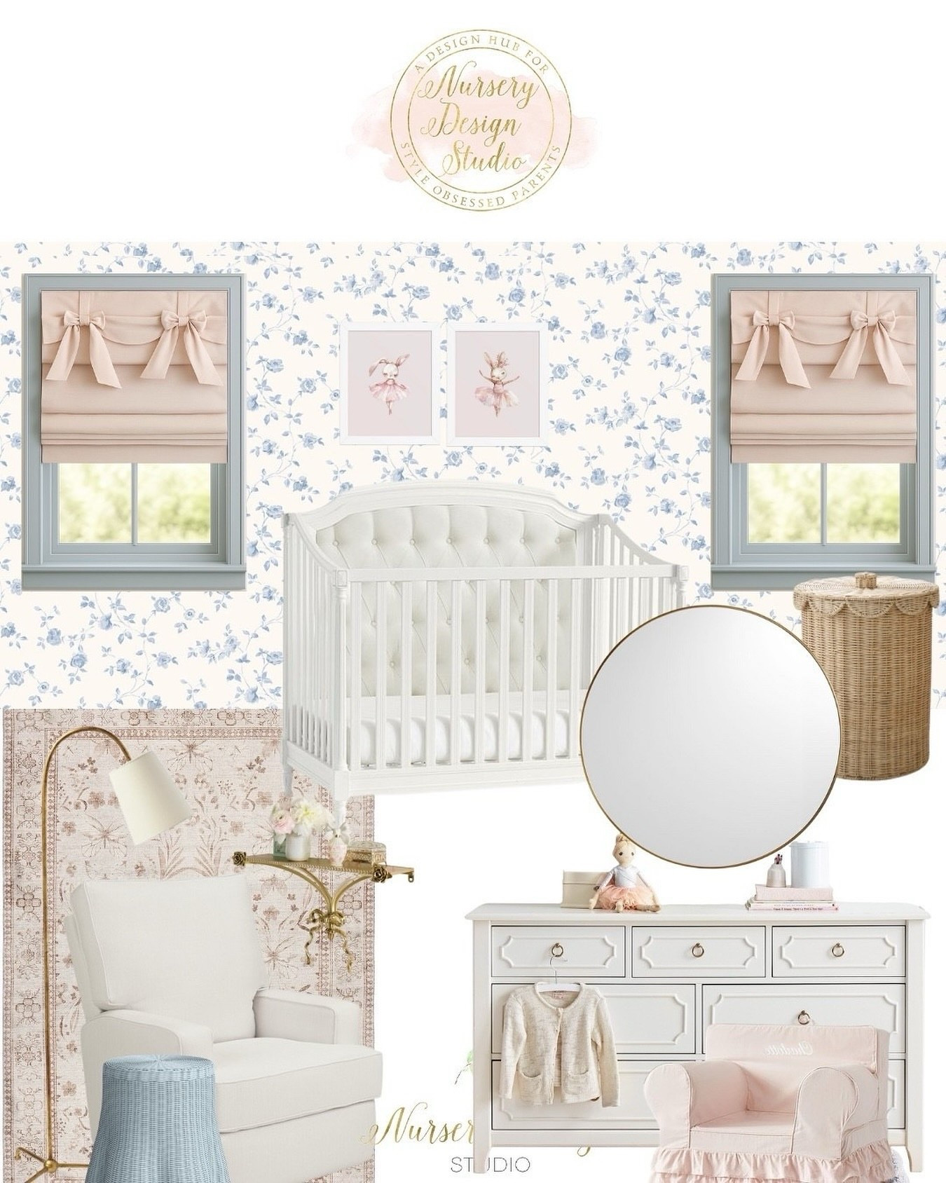 A dainty, romantic nursery for Marianna — where soft florals, timeless details, and a touch of gold create pure magic.💗



#LTKBump #LTKBaby #LTKKids