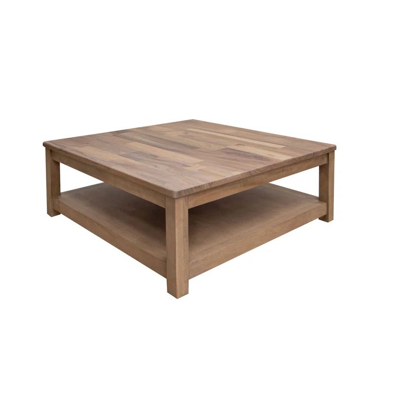 Eugen Solid Wood Top Coffee Table | Wayfair North America