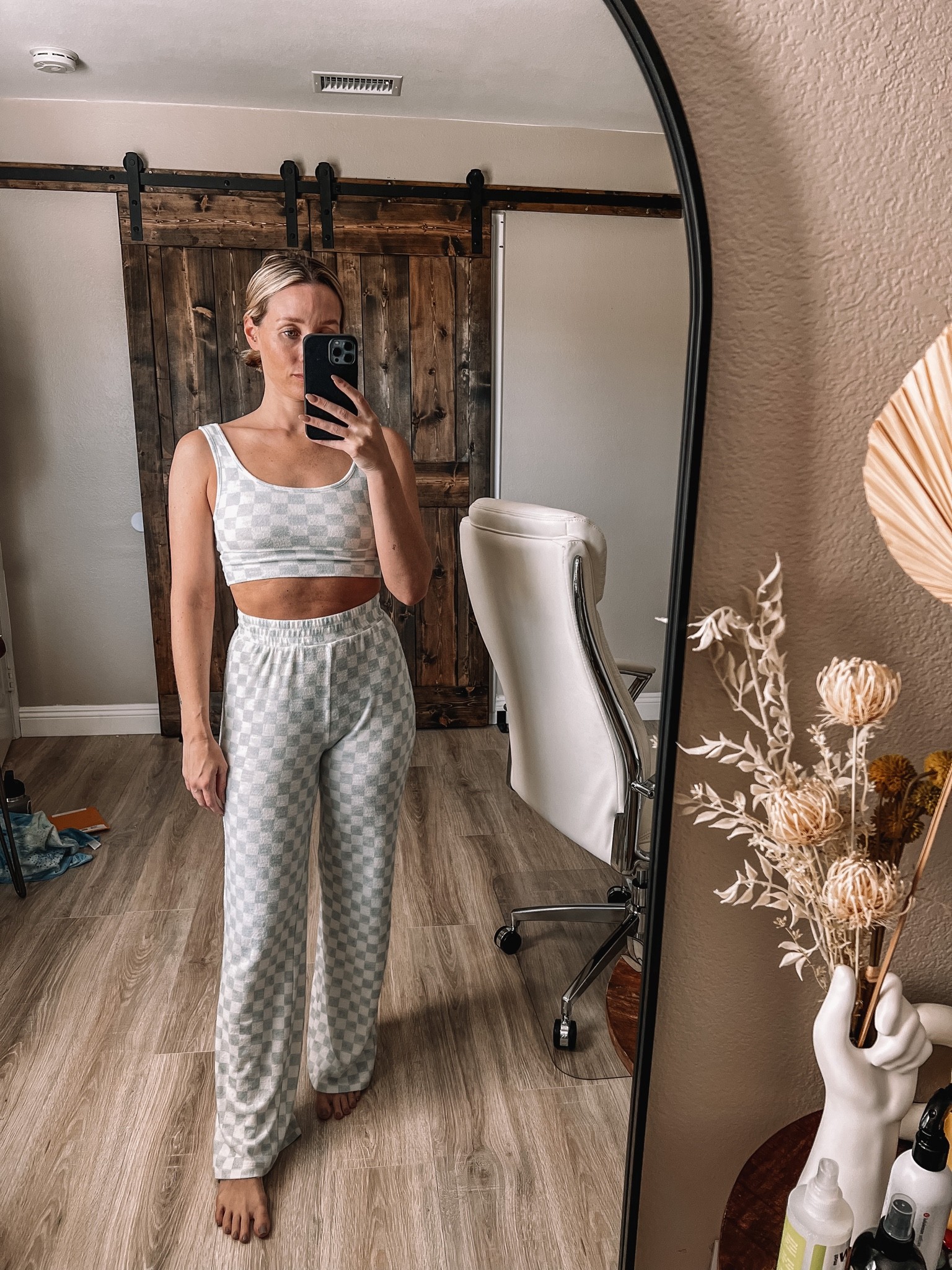 Work from home attire 😀 I love this z supply set- it is so comfortable and perfect for lounging in 

#LTKworkwear #LTKstyletip #LTKunder100