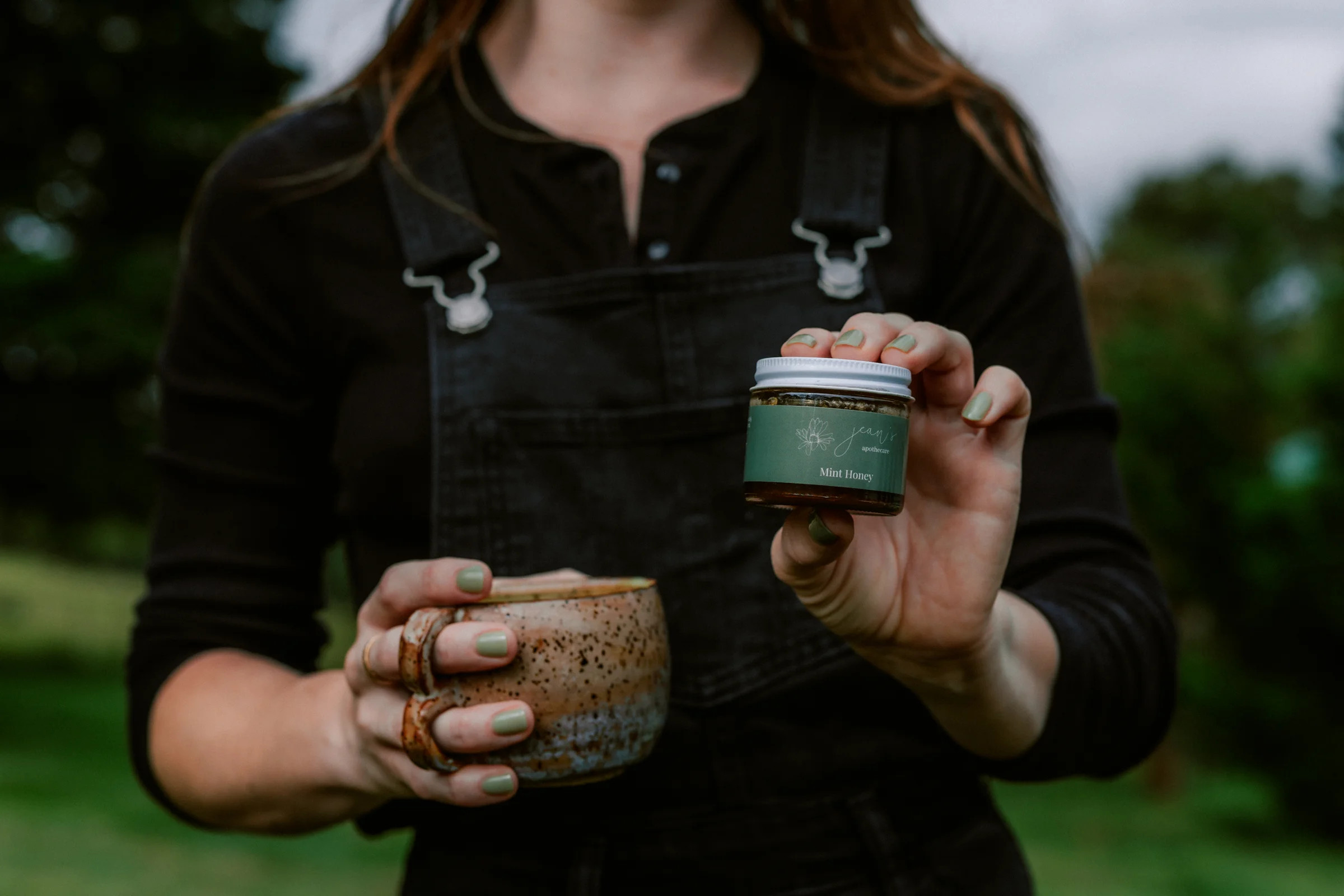 Mint Infused Honey | Jean’s Apothecare