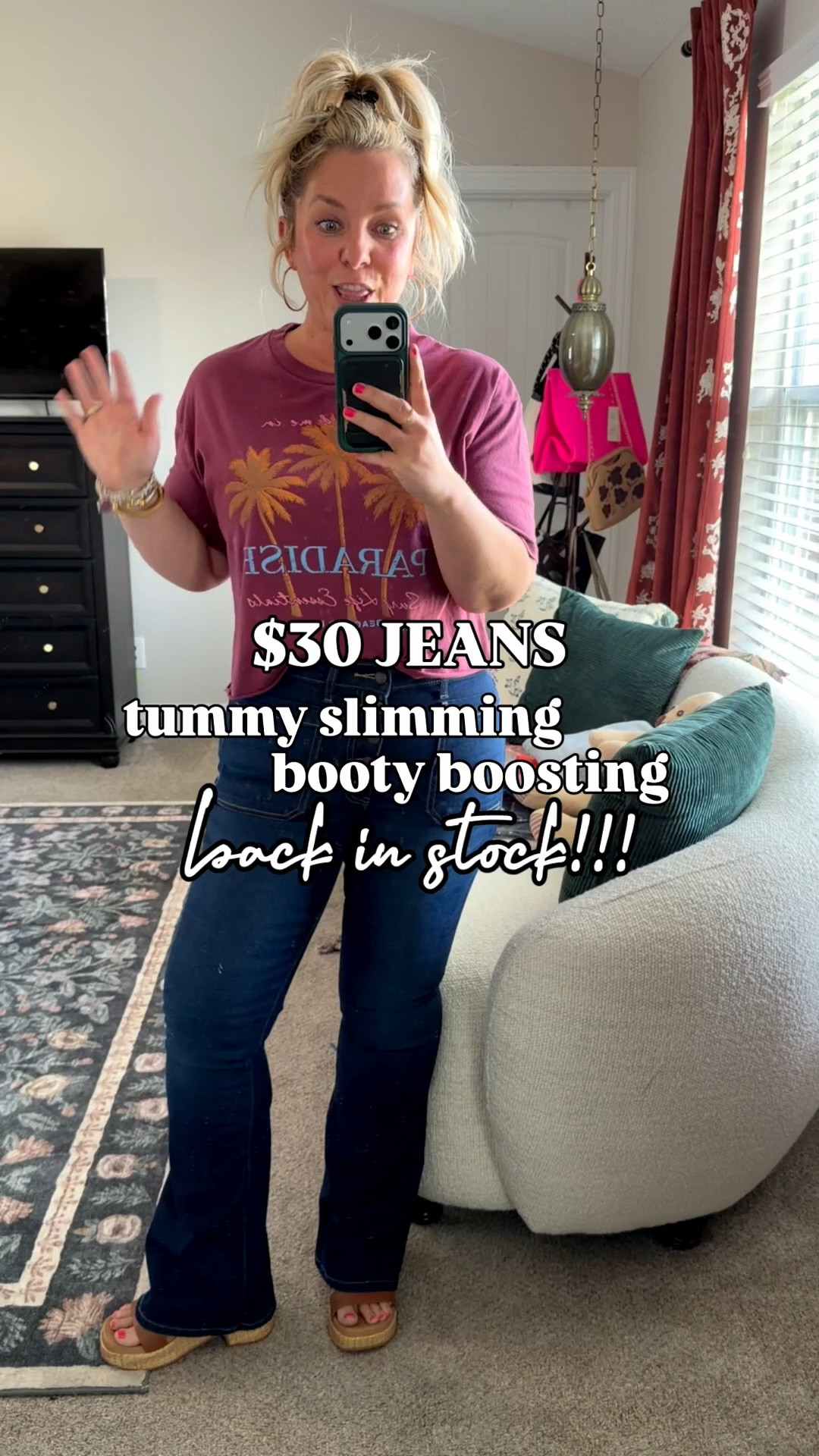 These $30 Walmart jeans are AMAZING! The suck in your tummy & lift up your booty! Also come in long length inseams and 3 color washes!  

 

#LTKMidsize #LTKPetite #LTKPlusSize