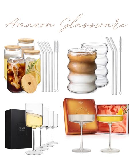 Amazon glassware! Love these for coffee and cocktails. 

Amazon finds 
Amazon prime 
Amazon glassware
Coffee glasses 
Cocktail glasses 

#LTKhome #LTKMostLoved #LTKparties