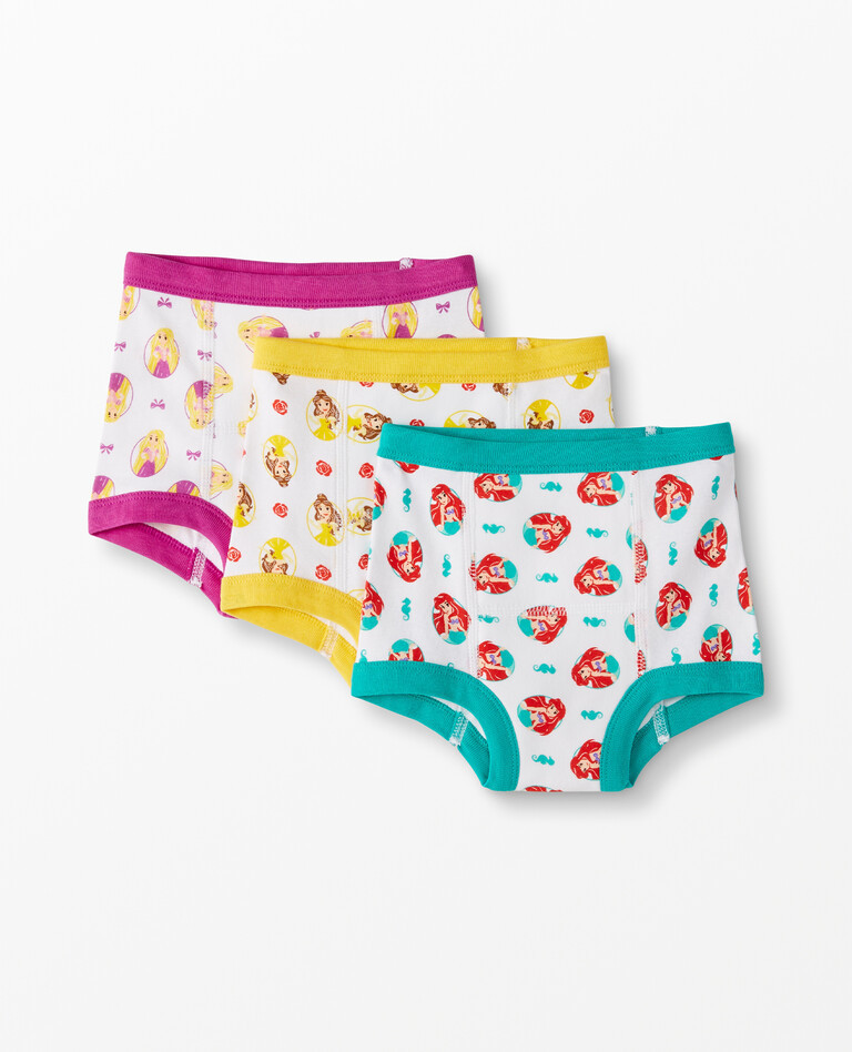 Disney Princess Training Underwear In Organic Cotton 3-Pack | Hanna Andersson