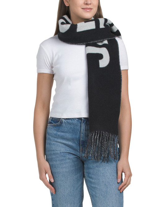 Made In Italy Virgin Wool Lecharpe Scarf | TJ Maxx