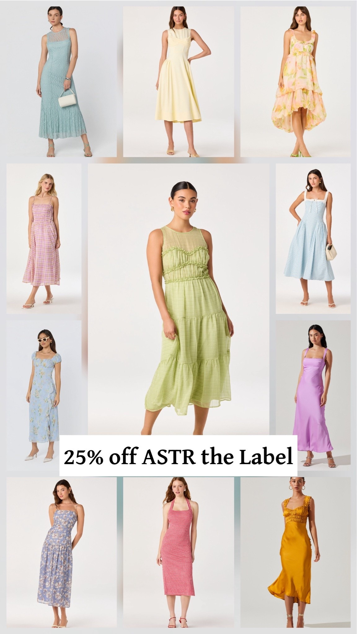 25% off select ASTR the Label wedding guest dresses for a limited time. No code needed. 

Special occasion dresses, cocktail dresses, semi formal wedding guest dresses, party dresses, event dresses.

#LTKWedding #LTKSeasonal #LTKSaleAlert