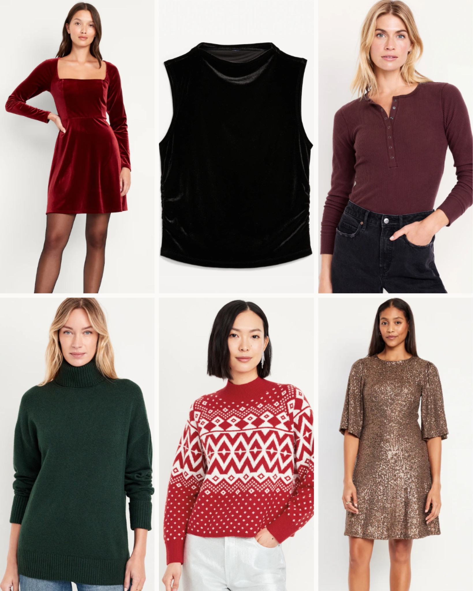 These festive clothes have me excited for the holidays. Might as well look cute while celebrating! 

Christmas dress
Holiday outfit 
Christmas sweater 
Henley 



#LTKSaleAlert #LTKHoliday