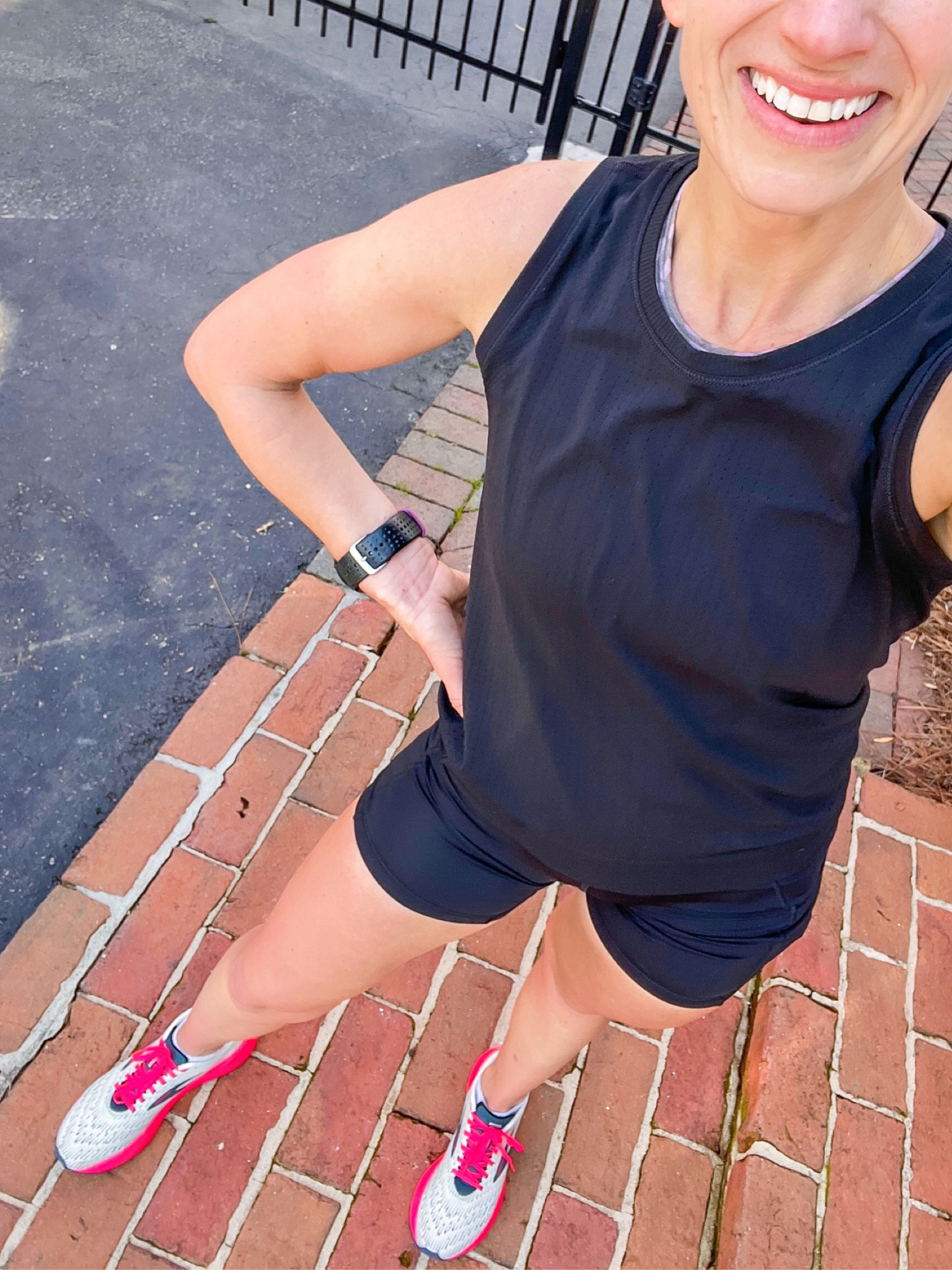 My running outfit for 55-60 degrees. I was a little chilly when I left my house, but warmed up almost immediately! #runningclothes #running

#LTKstyletip #LTKfit #LTKSeasonal