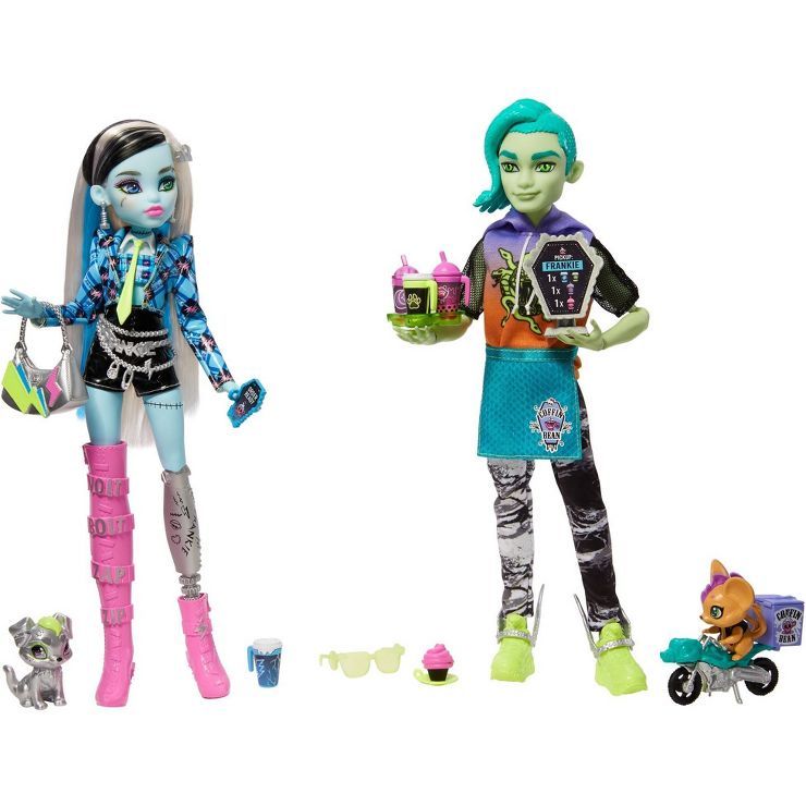 Monster High Deuce + Frankie Coffee Break Dolls | Target