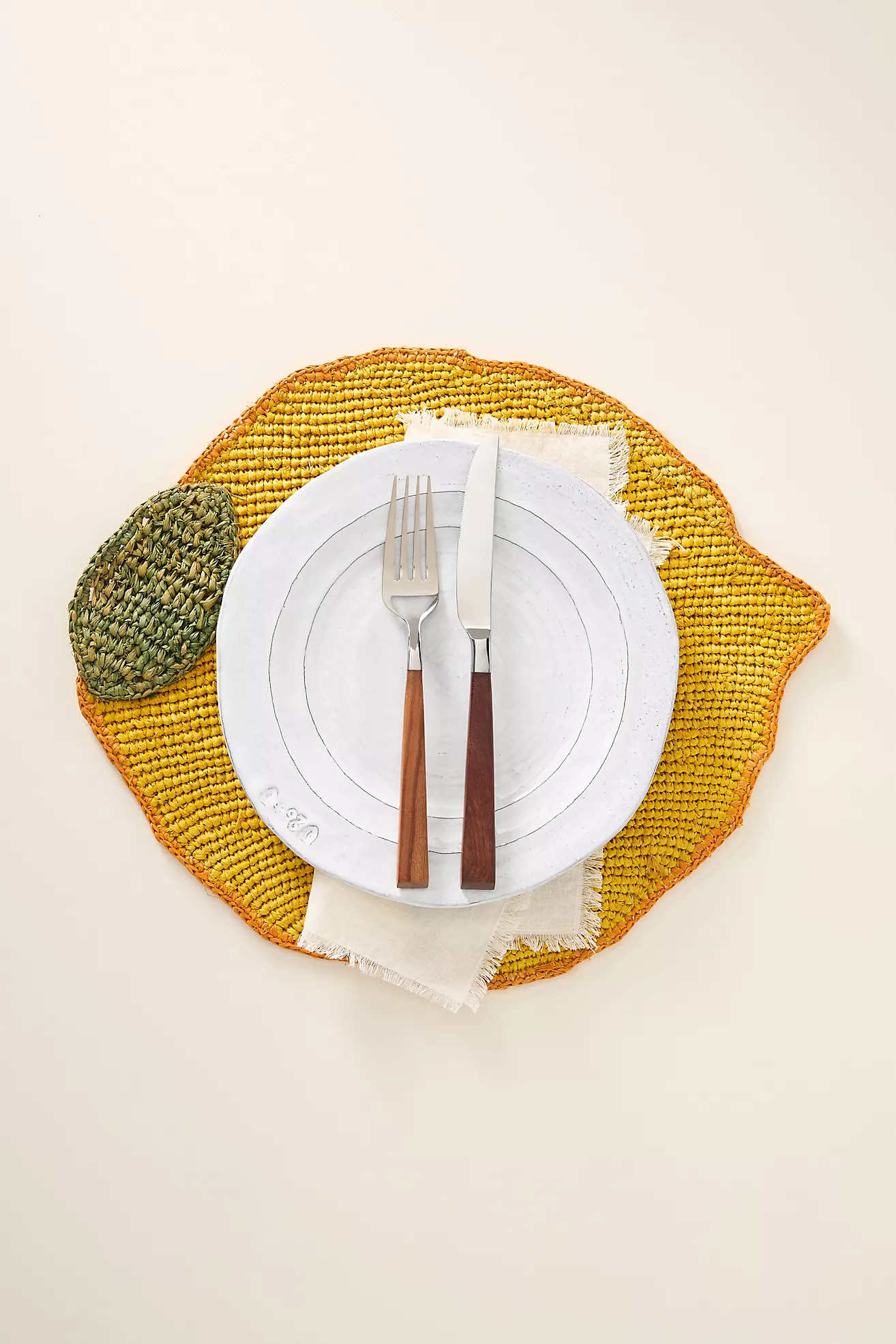 Handwoven Fruit Placemat | Anthropologie (US)