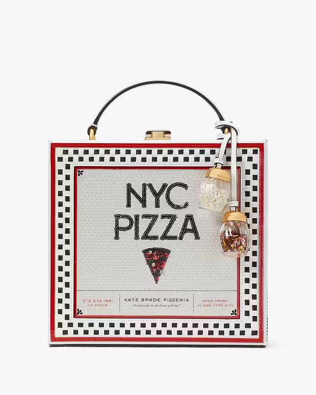 Slice 3D Pizza Box Top-handle Bag | Kate Spade (US)