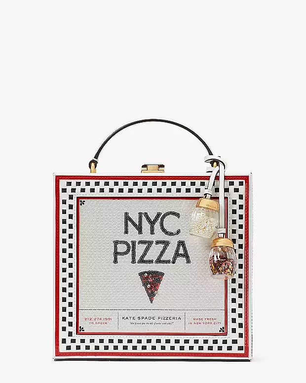 Slice 3D Pizza Box Top-handle Bag | Kate Spade (US)