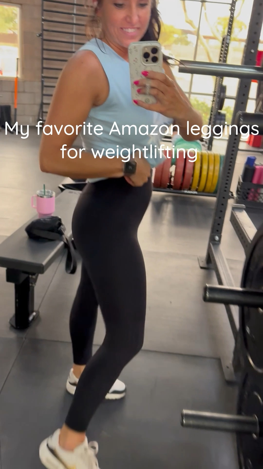 My favorite Amazon leggings for weightlifting! I’ve been wearing this brand for 3+ years and still wear them weekly! I get my normal size small and lay them flat to dry. 

#LTKMidsize #LTKWatchNow #LTKActive