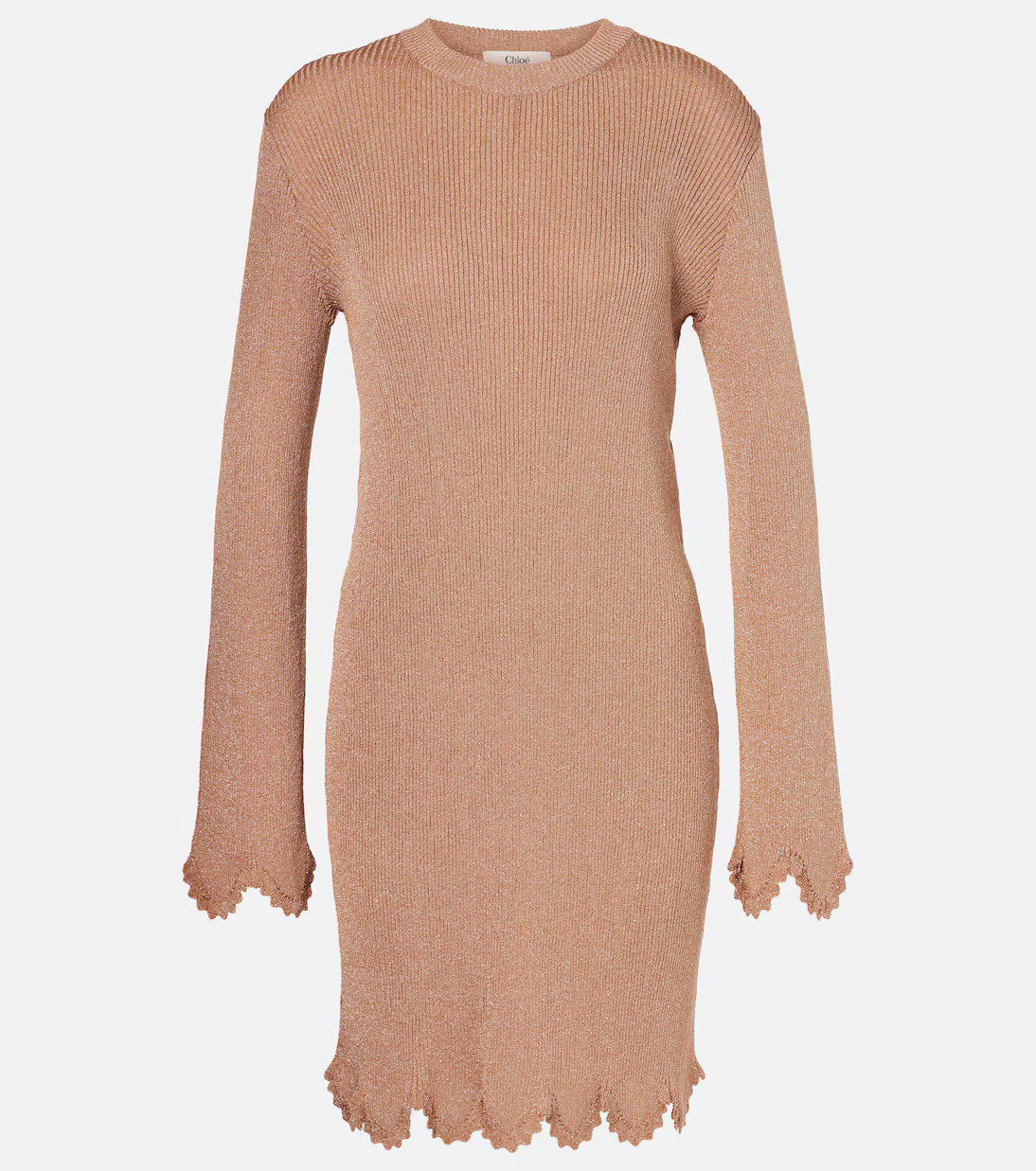 Scalloped sweater dress | Mytheresa (INTL)