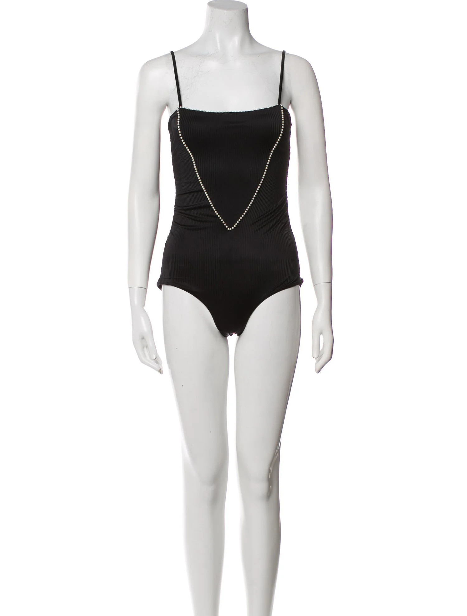 2015 Beaded Accents One-Piece | The RealReal