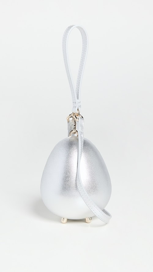 Micro Egg Bag with Leather Crossbody Strap | Shopbop