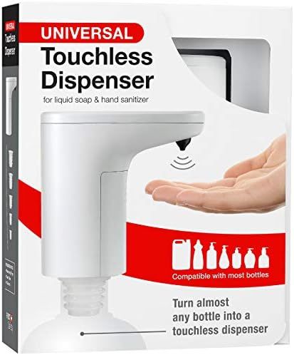 Automatic Dispenser Touchless Pump for Liquid Hand Soap and Hand Sanitizer (Pack of 1) | Amazon (US)