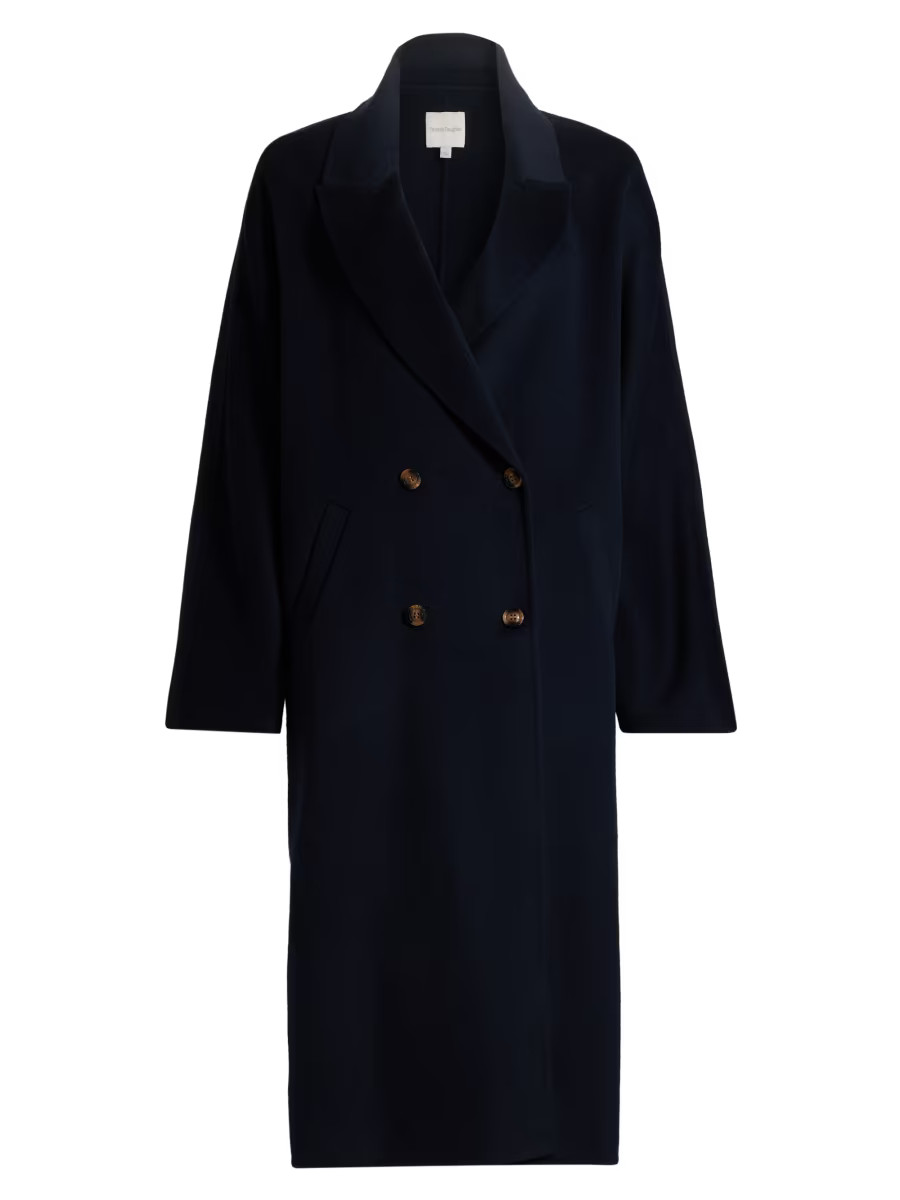 Favorite Daughter The Luca Wool-Blend Coat | Saks Fifth Avenue | Saks Fifth Avenue