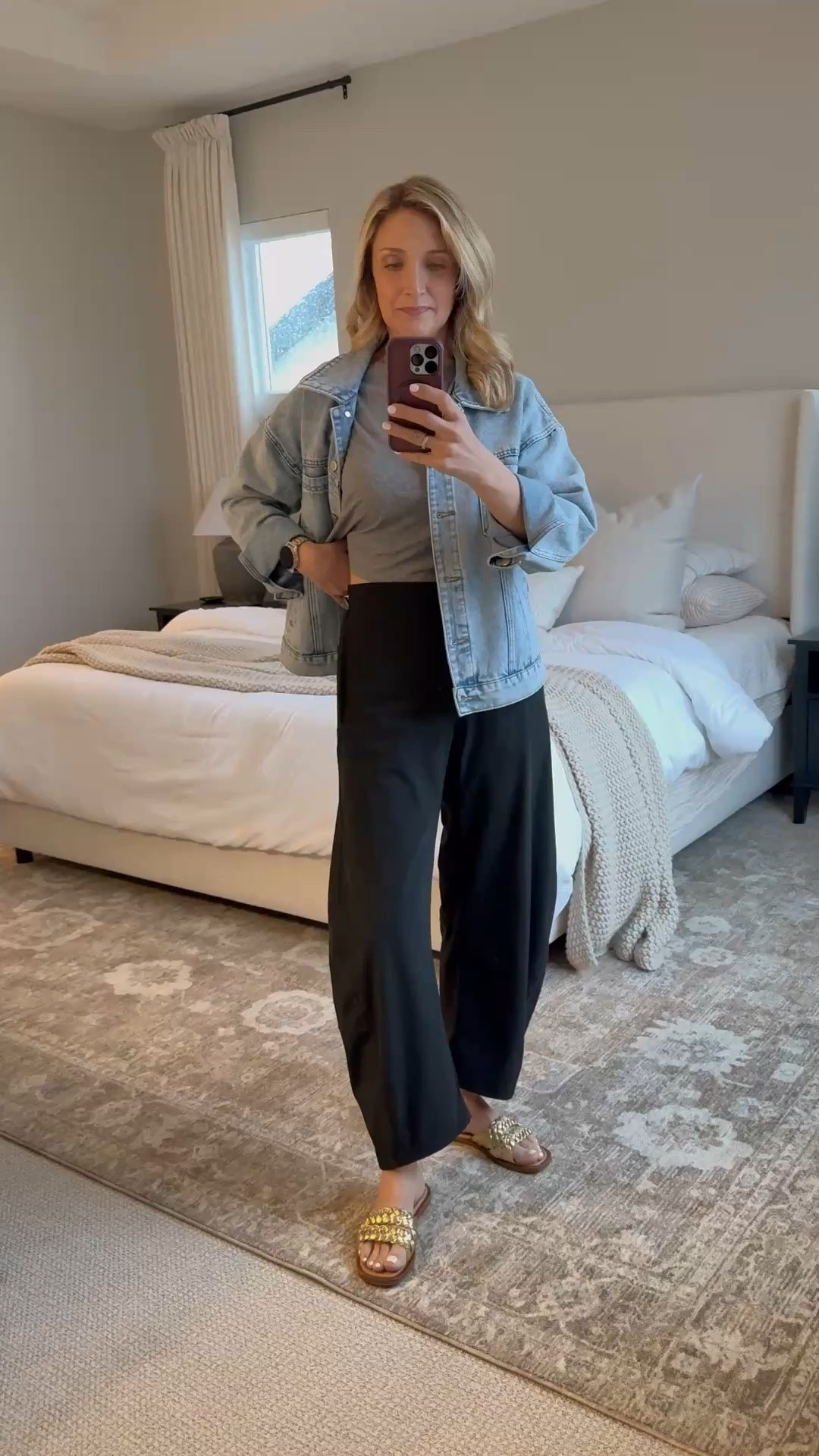 Immediate add to cart! I’m starting to pack for our upcoming trip and these pants are so good, I just ordered them in the Ecru color as well! Very lightweight and flattering. (I’m 5’6, 125lbs and I’m wearing the Small for reference)  

#LTKootd