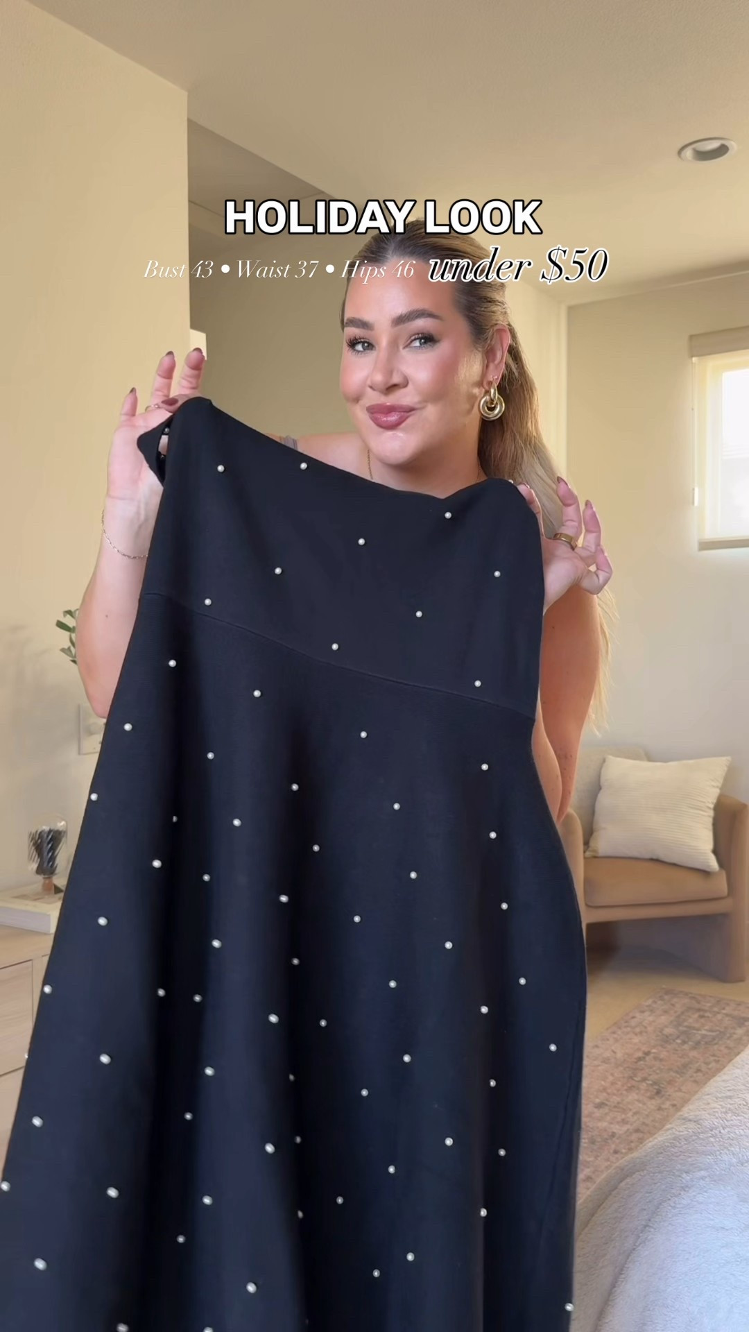 wearing a size xl :) 🤎✨

#LTKSeasonal #LTKHoliday