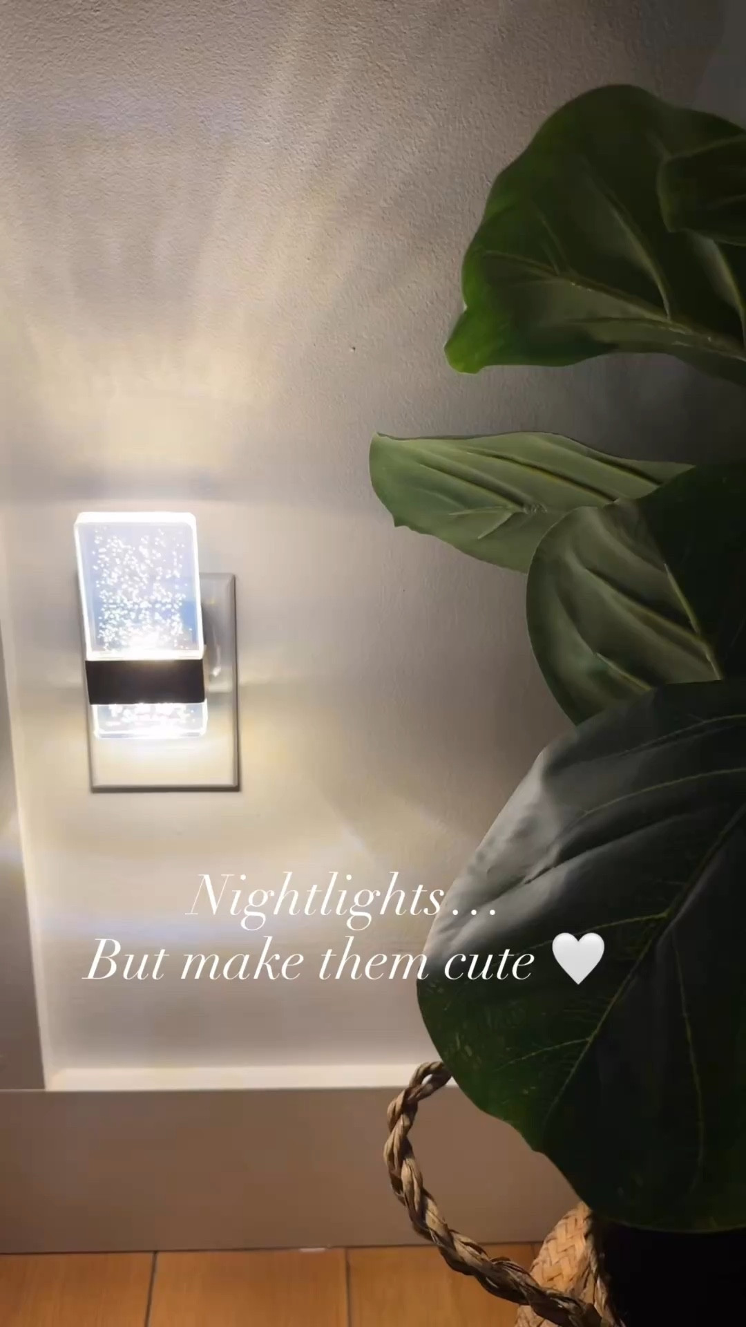 These night lights have  dusk-to-dawn sensors, so they turn on when you need them and off when you don’t. They give off a soft glow that feels cozy at night without being too bright, and I love them for adding a little extra light around the house.

#LTKhome #nightlights #amazonhomefinds #cozyhome #lightingideas #homeessentials #amazonfinds #ltkfinds #homedecorfinds #softlighting