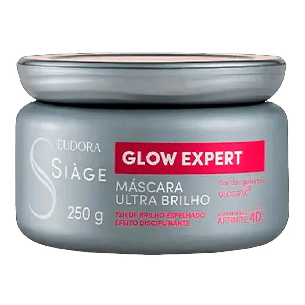 Máscara Capilar Eudora Siàge Glow Expert 250g - Lojas REDE: A Maior Rede de Cosméticos do Bras... | LOJAS REDE (BR)