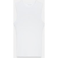Zara - Rib Tank Top - White - L - Woman | Zara US