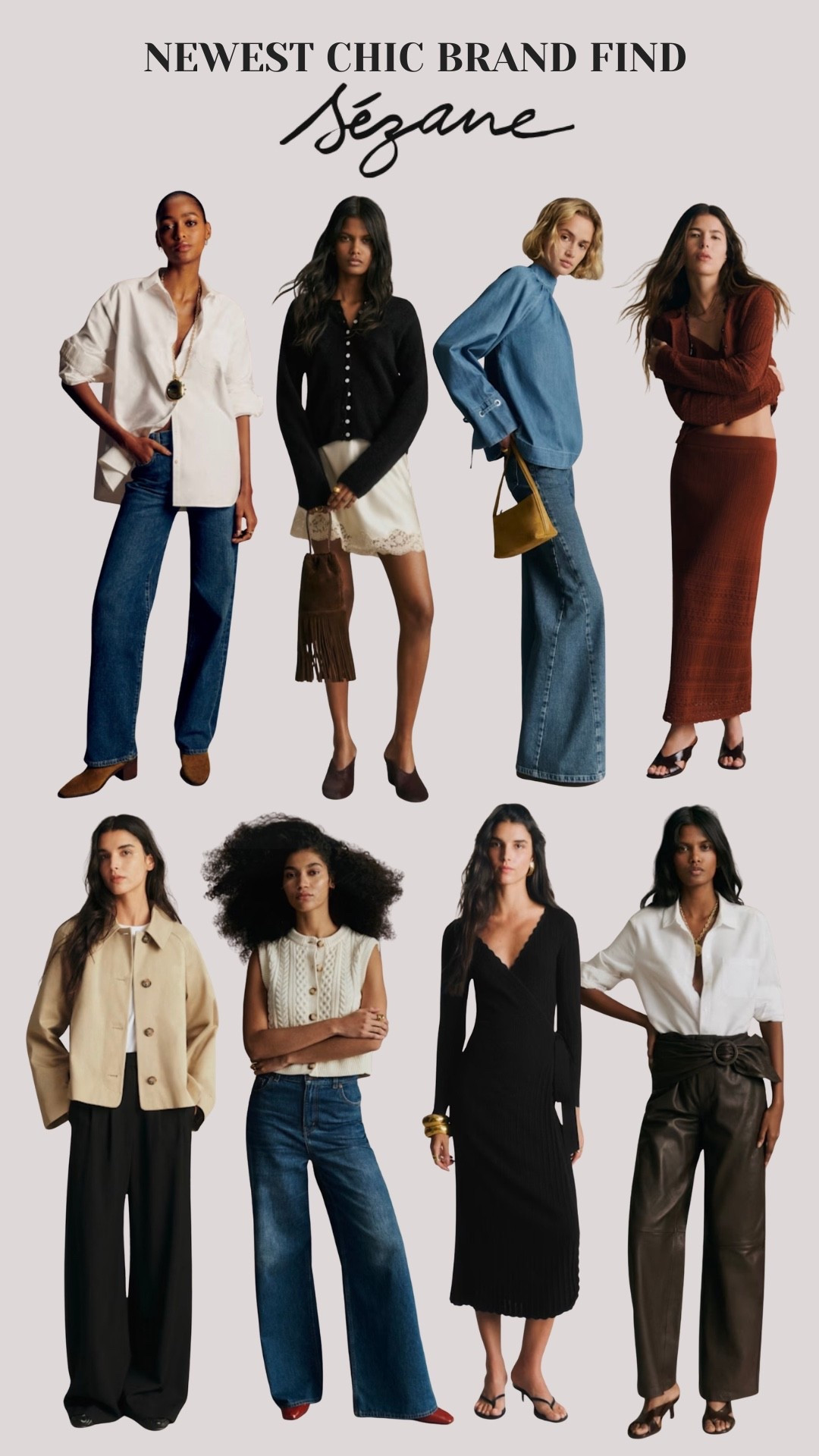 New chic brand find - @SEZANE

#LTKgrwm #LTKootd #LTKSeasonal