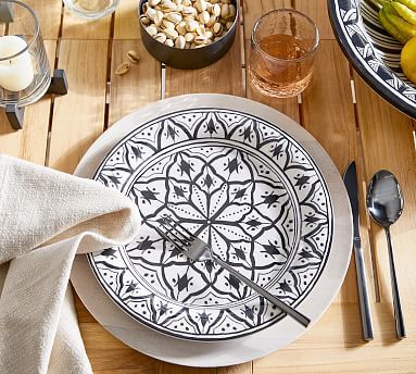 Marrakesh Melamine Dinner Plates - Set of 4 | Pottery Barn (US)