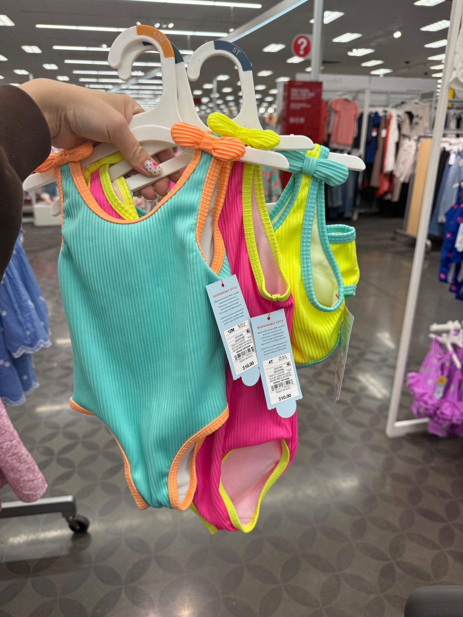 Target neon swim collection is so good!! And only $10 each💛💚🧡🩷🩵

#LTKKids #LTKBaby #LTKSwim