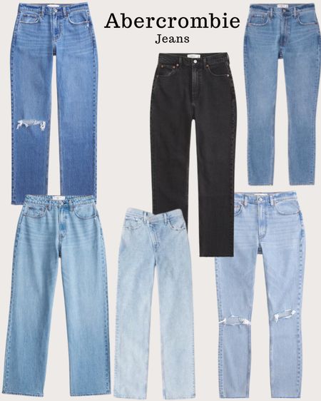 Jeans for the winter to spring to summer transition months 

#jeans #abercrombie #bottoms

#LTKSpringSale #LTKsalealert #LTKfindsunder100