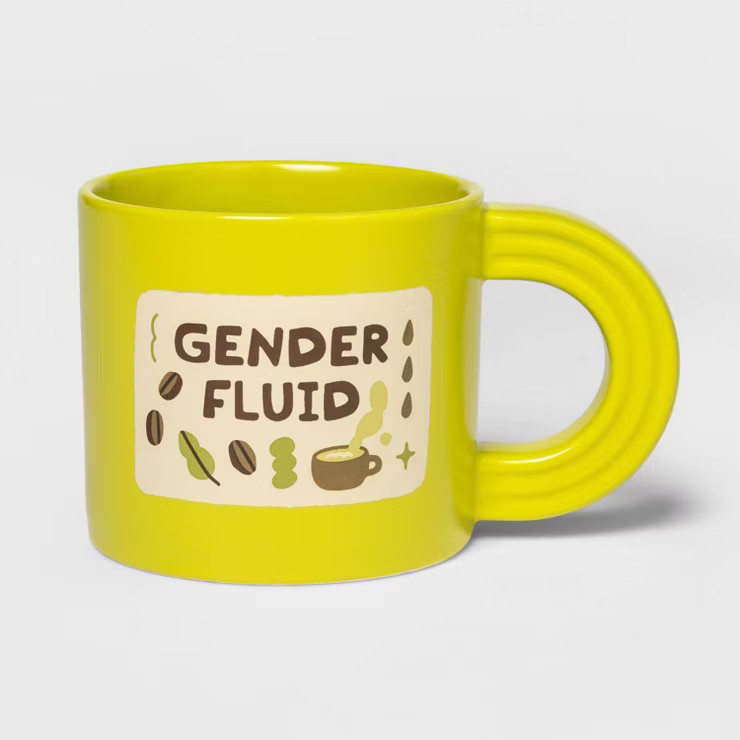 15oz Fluid Pride Mug Lime Green - Pride | Target