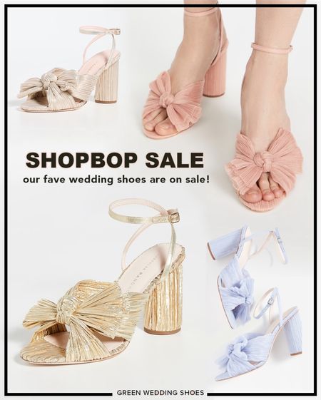 Loeffler Randall Shoes for the bride. Our favorite wedding shoes on sale! 

#LTKwedding #LTKsalealert #LTKshoecrush