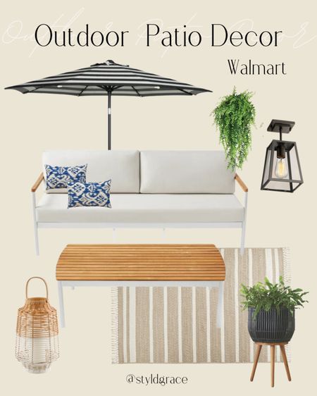 Outdoor patio decor 

Walmart patio decor, patio refresh, outdoor patio refresh, summer patio decor, summer outdoor decor refresh 

#LTKFind #LTKhome #LTKSeasonal