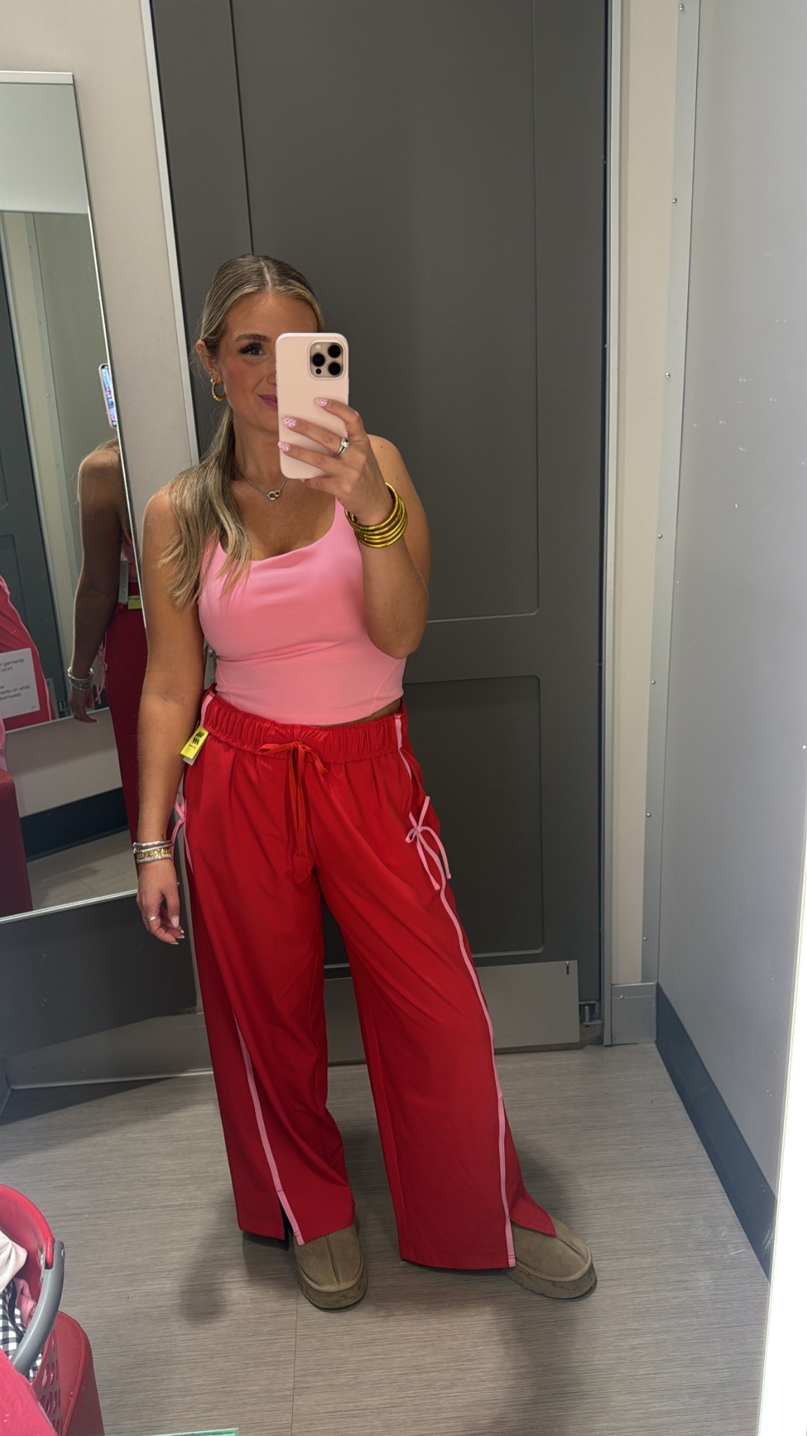 Target is killing it latelyyy 😍💕 Loving these bow track pants!  

#LTKSaleAlert #LTKFindsUnder50 #LTKActive