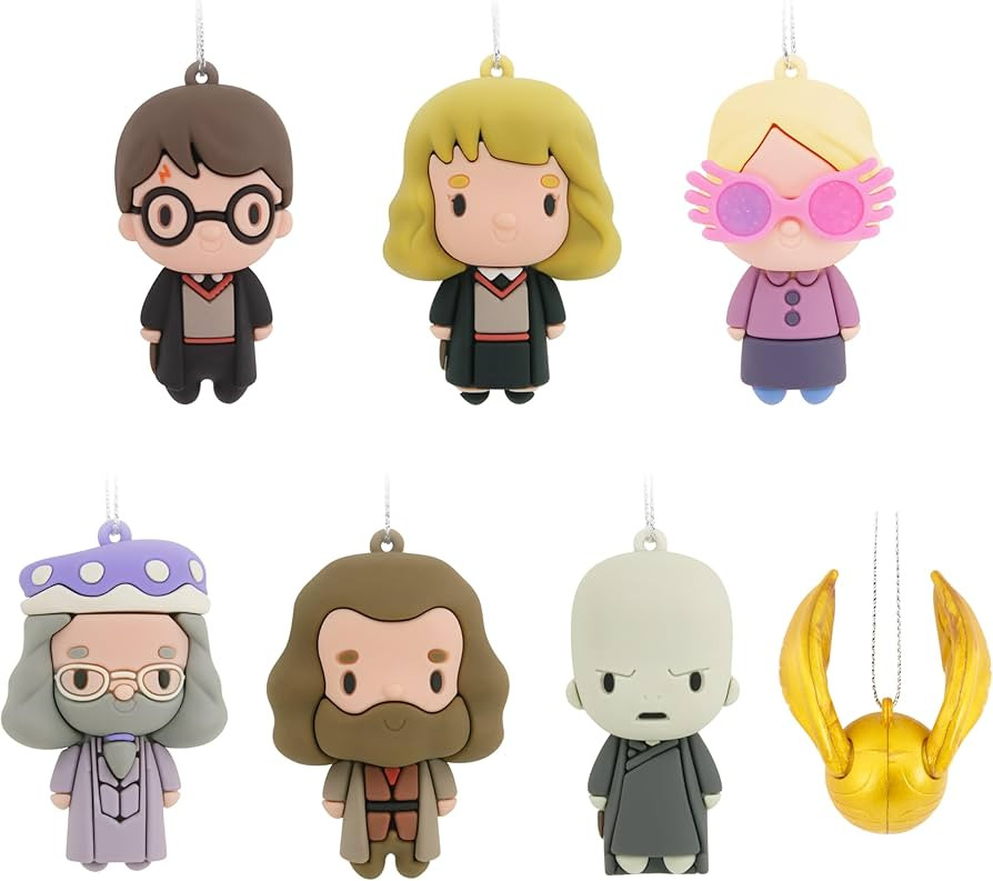 Hallmark Harry Potter Set 1 Mystery Christmas Ornaments, Set of 2, Shatterproof | Amazon (US)