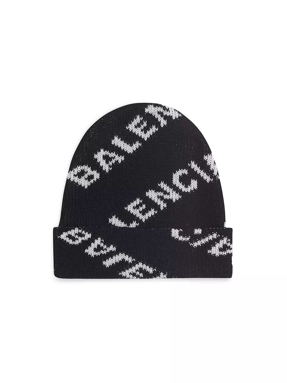 Balenciaga Allover Logo Beanie | Saks Fifth Avenue