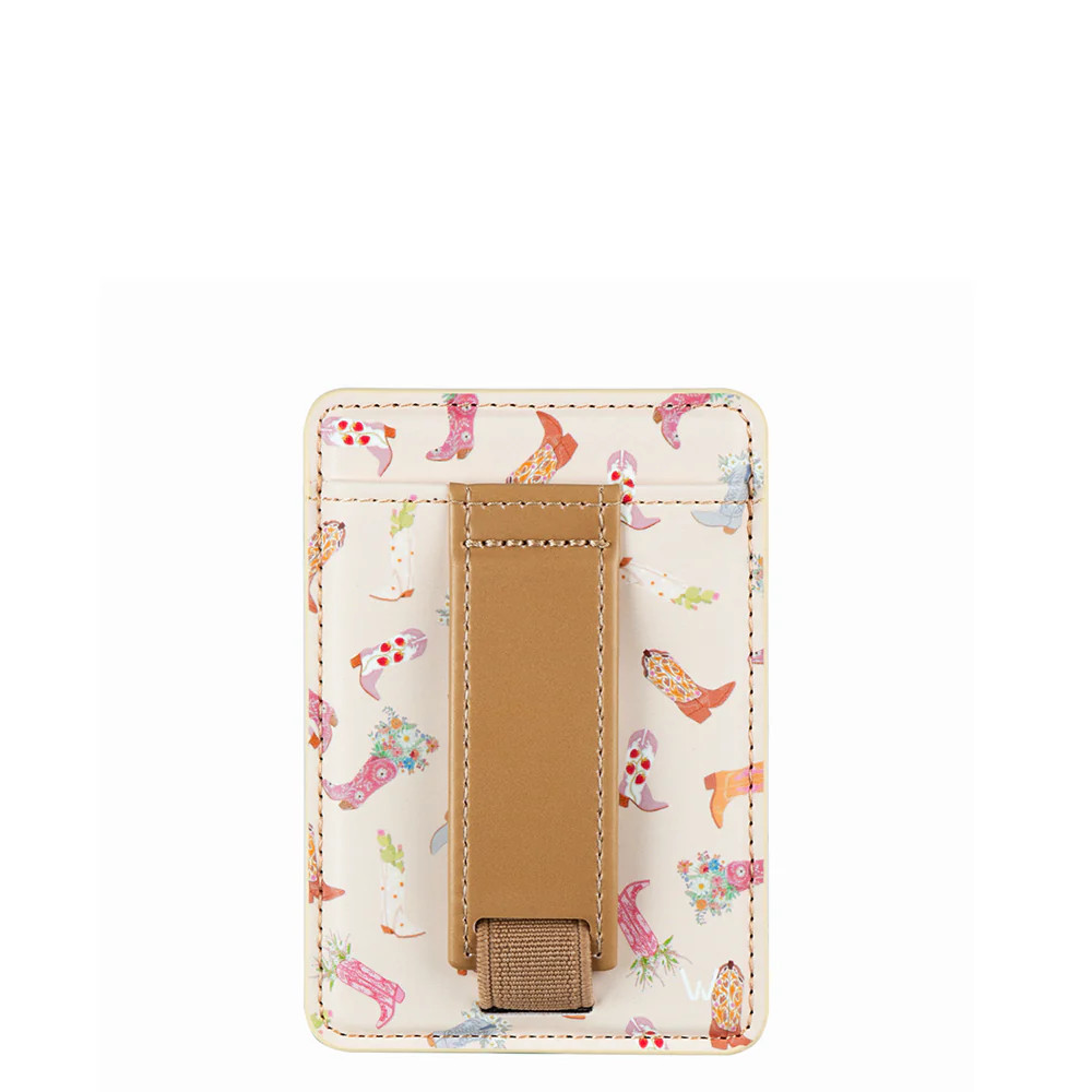 Boots and Bloom Magnetic Wallet | Walli Cases