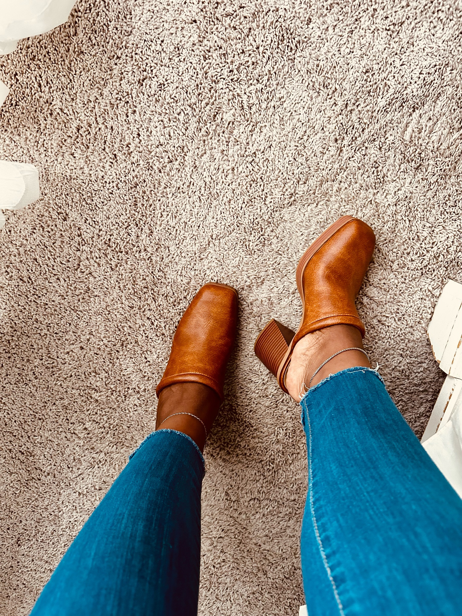 Can we make Tuesday Shoes-Day a thing?! Shop these comfy mules by Crown & Ivy. Oh, and did I mention these are on sale!? #ShoeSale #Clearance #Mules #CasualShoe

Wearing a size 9! Shop the exact pair below. 👡

#LTKunder50 #LTKsalealert #LTKworkwear