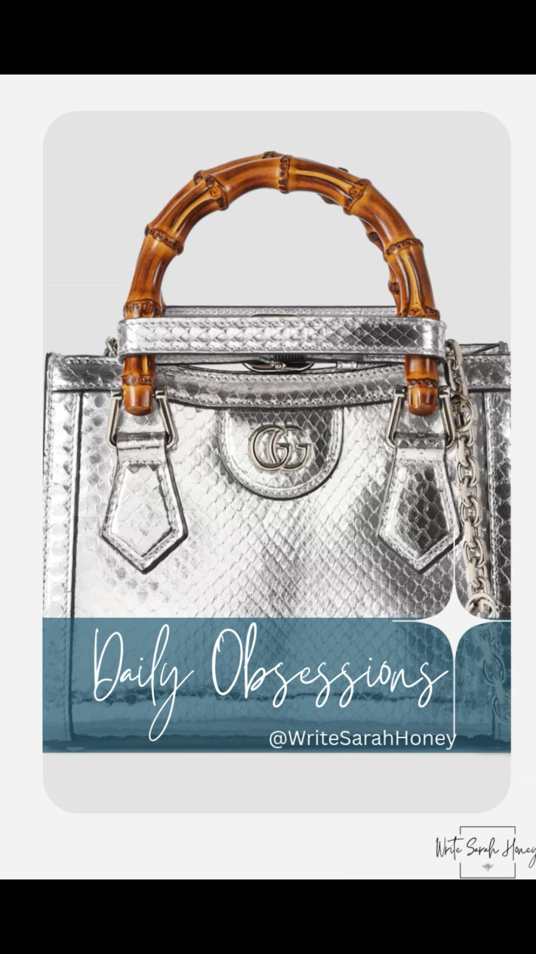 Daily obsession: this Gucci beauty. Tap to shop + follow Write Sarah Honey on LTK for all my luxe faves. 🤍👜

#DailyObsessed
#ObsessedFinds
#DailyFaves
#LTKDailyObsessed
#DailyMustHaves
#TodayImObsessed
#ObsessedWithThis
#DailyStyleObsessed
#MyDailyObsession
#LTKObsessed
#WriteSarahHoney
#ShopWithSarahHoney

#LTKGiftGuide #LTKSaleAlert #LTKHoliday