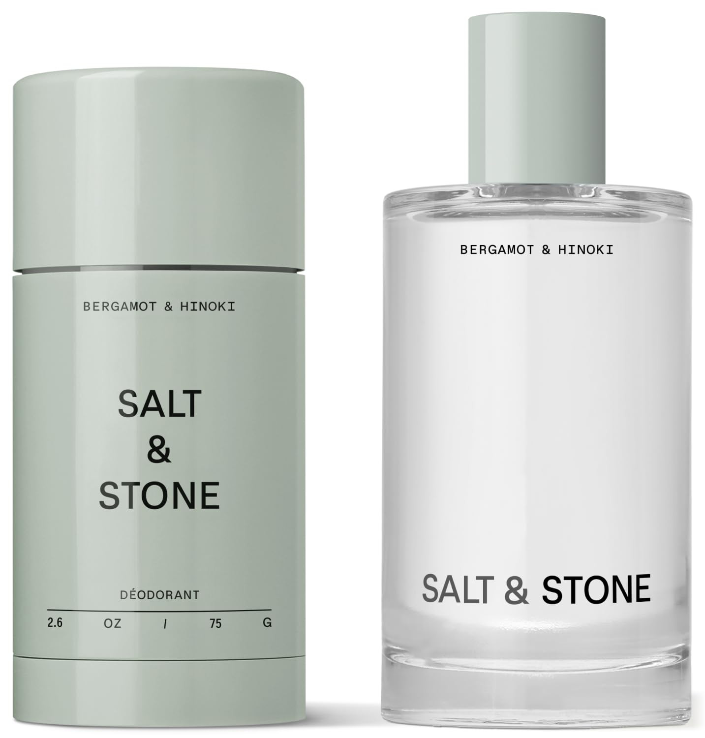 Salt & Stone Signature Duo, Deodorant and Body Mist, Bergamot & Hinoki | Amazon (US)